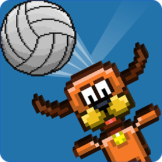 Pixel Volley — logo igre